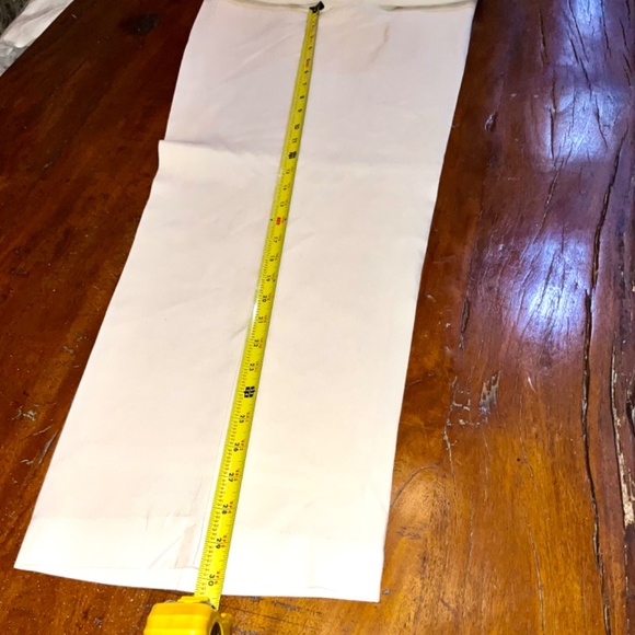 Express Silk Cream Dress Pants Sz 7/8 - Picture 5 of 10